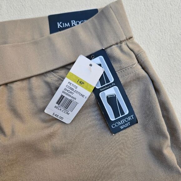Kim Rogers Beige Pull On Pants Size 14P - Picture 6 of 11